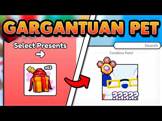 PET SIMULATOR 99's FIRST GARGANTUAN PET EVENT Is INSANE!