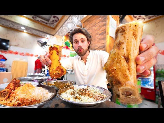 $2.50 BONE MARROW Biryani | Pakistan STREET FOOD