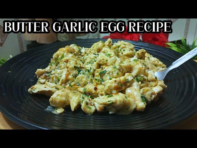 BUTTER GARLIC EGG RECIPE BREAKFAST EGG RECIPE | BUTTER GARLIC EGGS। Unique Butter Garlic Egg Recipe