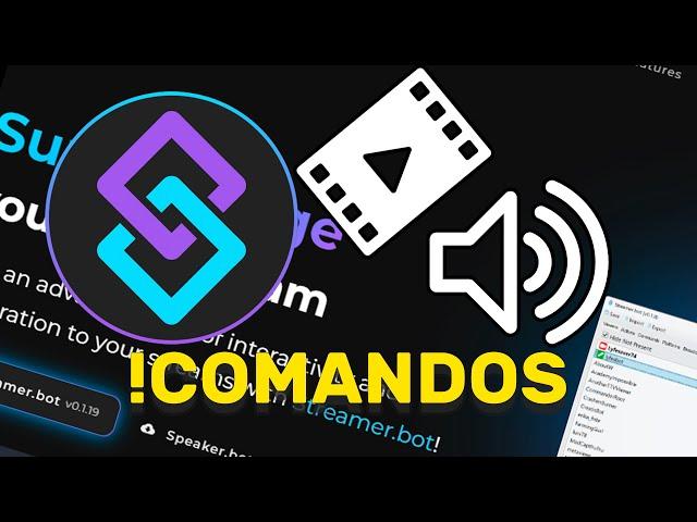 Comandos StreamerBot en Twitch | StreamerBot sonidos y videos | StreamerBot