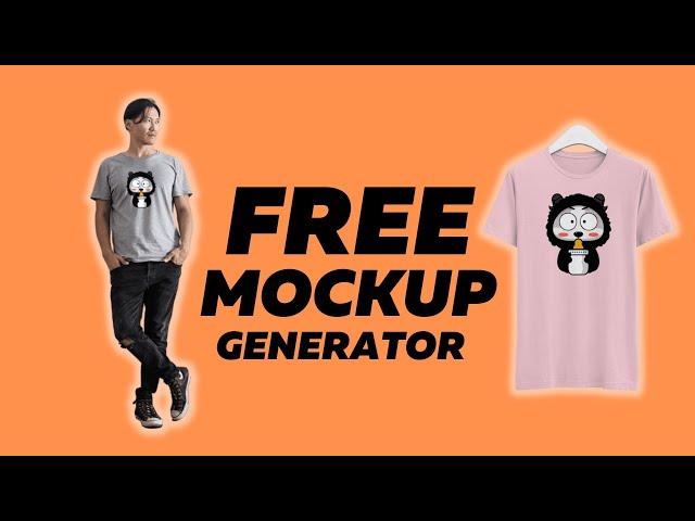 Free Mockup Generator for Print-on-Demand (Mockup Mark)