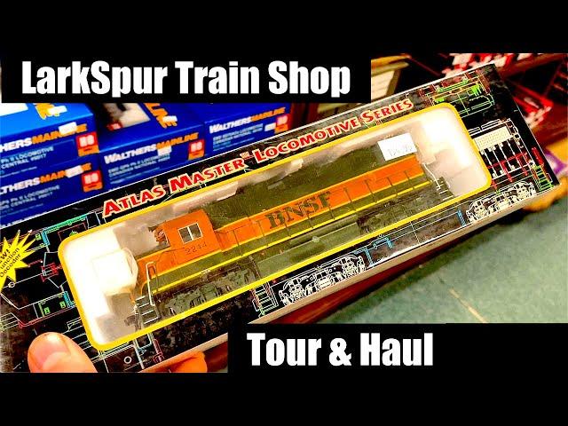 LarkSpur Train Shop - Tour & Haul - A New Addition to the Layout!