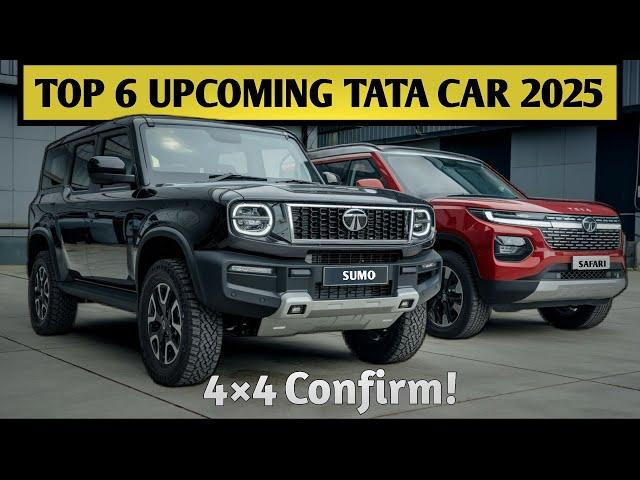 Upcoming Tata Cars 2025 | Punch Facelift | Tata Safari 2025 | Safari 4×4 | Tata Curvv 2024 | Sumo