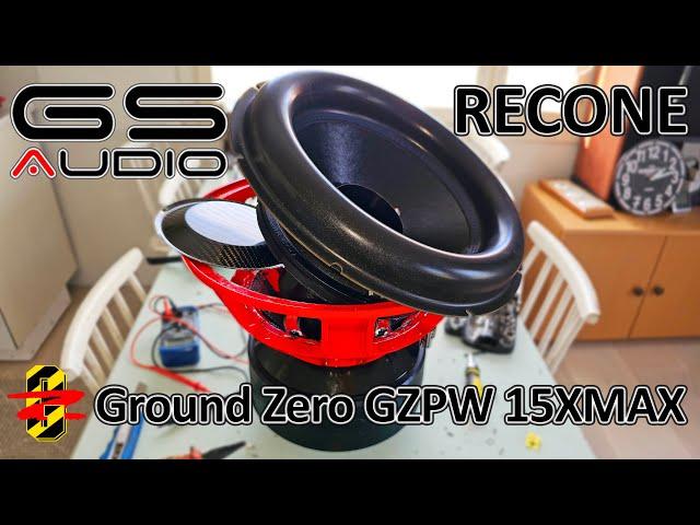 GS Audio Recone Assembly | Ground Zero GZPW 15Xmax Subwoofer