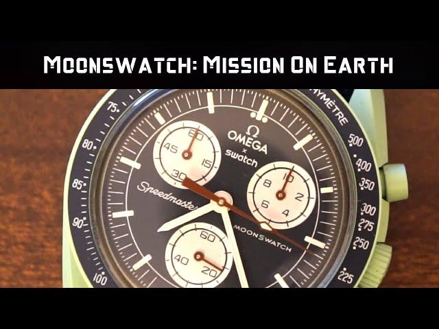 Watch Reviews: Swatch x Omega Moonswatch (Mission On Earth)