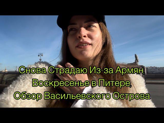 Снова Страдаю Из-за Армян,Воскресенье в Питере,Обзор Васильевского Острова #armenia #армения #россия