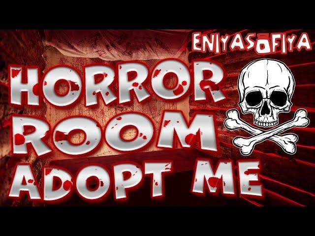 HORROR ROOM !!!  DESIGN IN ADOPT ME FROM ENIYASOFIYA. | FREE ROBUX | ROBLOX | ADOPT ME |