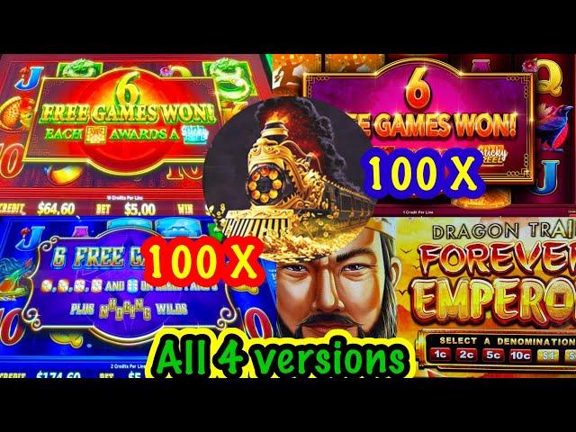 Which one you like most? 3 out of 4 dragon train winning & 2xdragon train bonus with 100X winnings