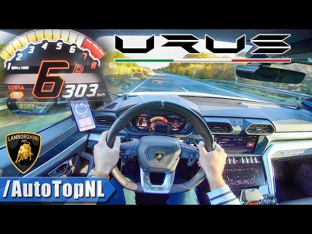 LAMBORGHINI URUS 300km/h+||TOP SPEED||