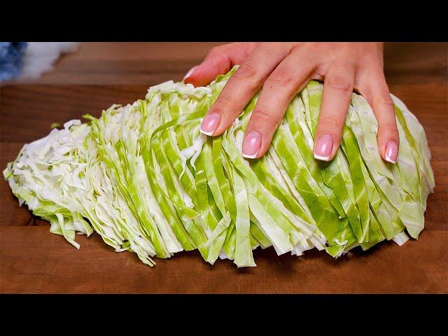 I taught all my friends how to make this delicious cabbage recipe! Very easy and fast!