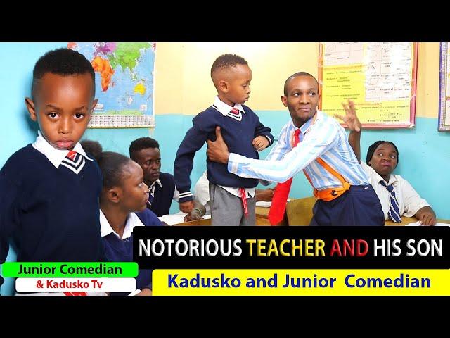 KADUSKO AND JUNIOR COMEDIAN IN HOT SOUP(Mwalimu na mtoto wake) @kadusko_tv