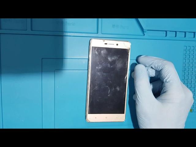 Ремонт Xiaomi Redmi 3. Разборка и сборка. Замена Дисплейного модуля и "посмотреть" на АКБ