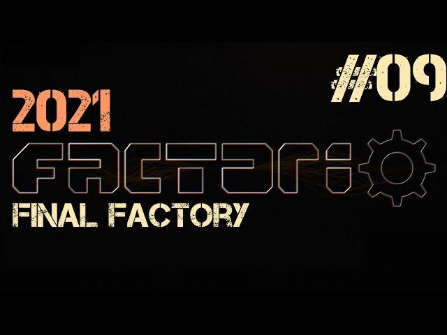 Factorio 2021 ep.09 - Строительные дроны и расширение производств