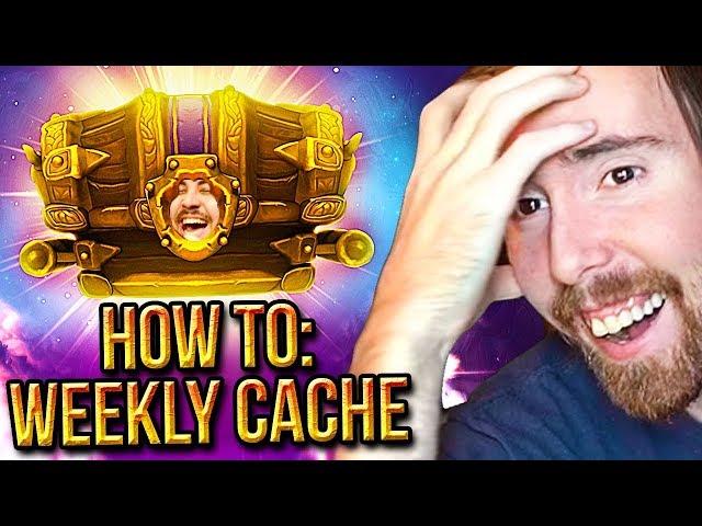 A͏s͏mongold Reacts To "How To Correctly Open Your Weekly Cache" | By Anboniwow