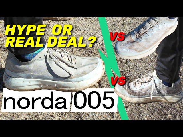 BEST lightweight trail SUPER shoe? // norda 005 vs NNormal vs Salomon // REVIEW & Test