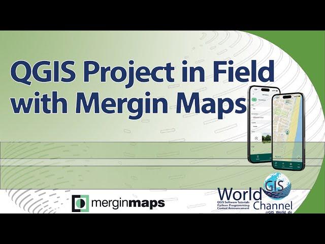 QGIS Project in Field with Mergin Maps