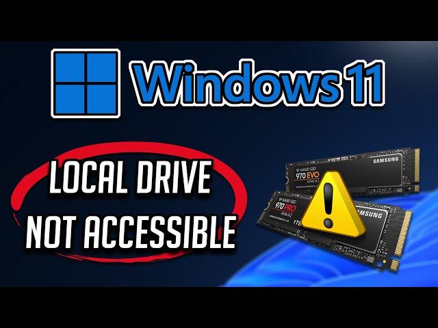 Access Is Denied in Windows 11/10 Fix Local Drive Is Not Accessible FIX [2024]