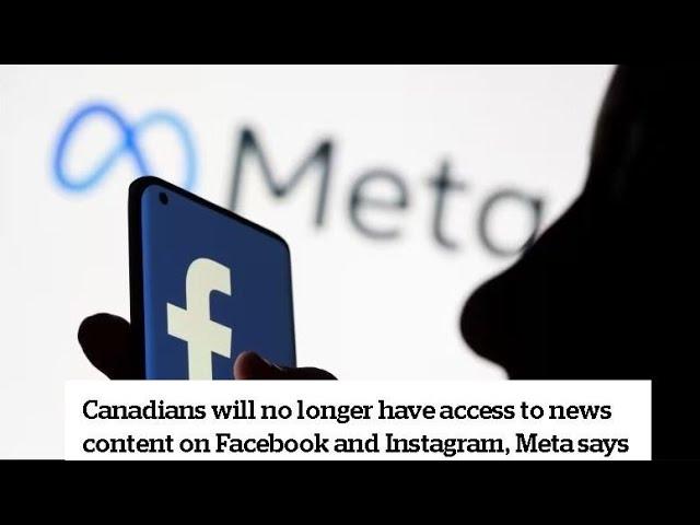 Canadians will no longer have access to news content on Facebook and Instagram, Meta says