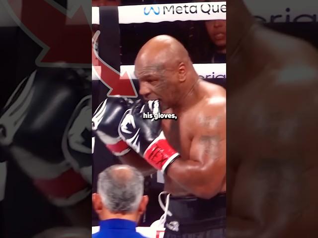 Mike Tyson Glove Biting Explained