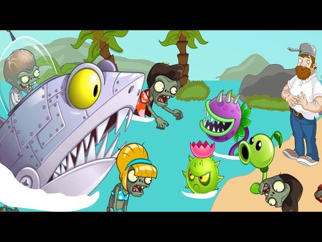 Plants vs Zombies 2  | Big Wave Beach | day -23- 2024