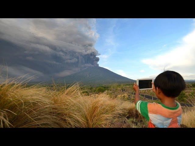 Lahary Agunga. The eruption of Agung volcano. Bali. What happened on our Planet on November 29,