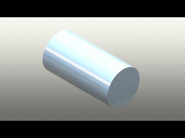  Solidwork Model for Ansys # 14 : Cylinder