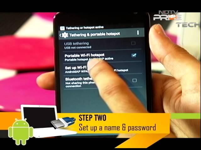 How to tether your devices