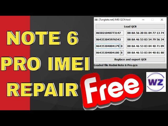 Redmi Note 6 Pro IMEI Repair Solution || Unable to get imei || Baseband unknown || ENG Qcn File