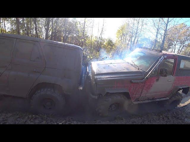 Луаз в стоке, Nissan Patrol, Уаз 469 и Волга Offroad