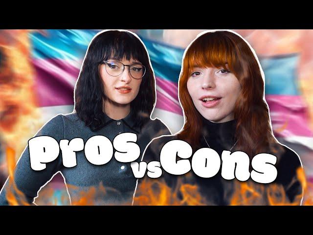 Pros & Cons of Being Trans (ft. Pierbi!!)