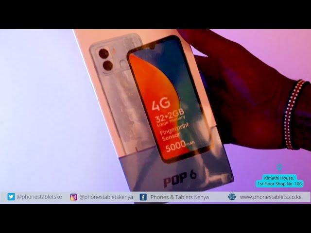 Tecno Pop 6 Quick Unboxing