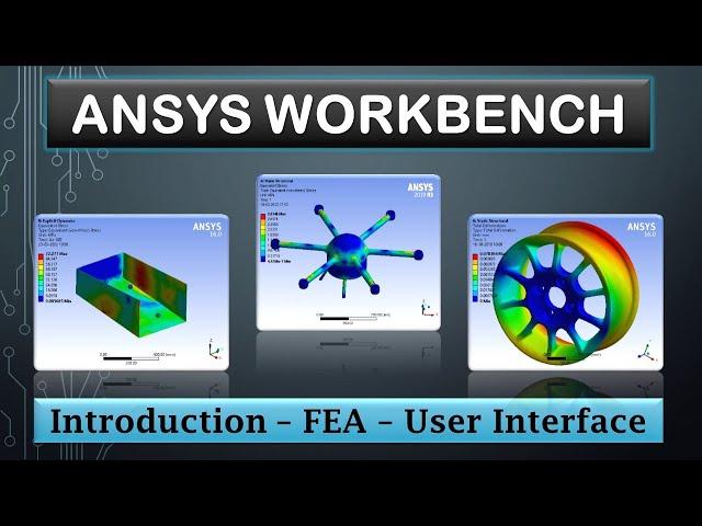 ANSYS Tutorials - Introduction, FEA, User Interface - 1