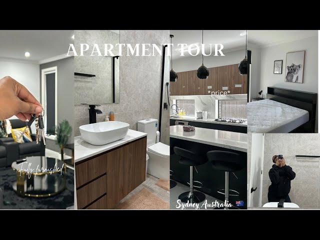 FULLY FURNISHED APARTMENT TOUR IN SYDNEY AUSTRALIA  PRICE?  LOCATION?