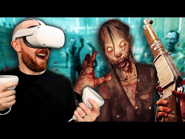 Oculus Quest 2 The Walking Dead: Saints & Sinners Gameplay