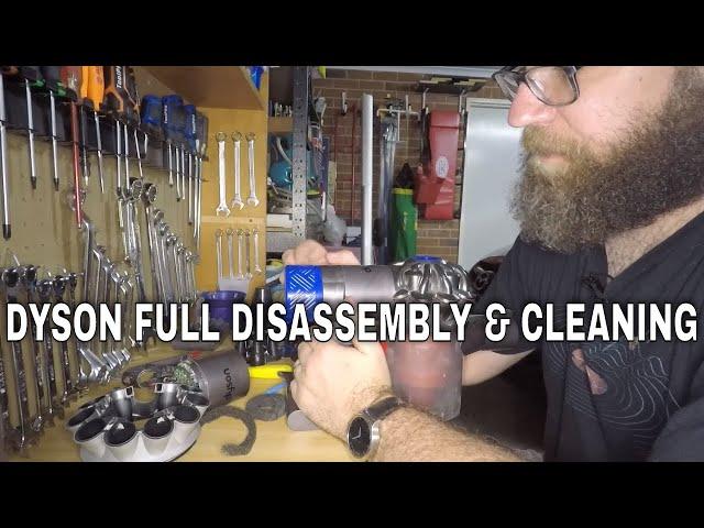 Dyson V6 cleaning and disassembly - How to clean a cordless vacuum