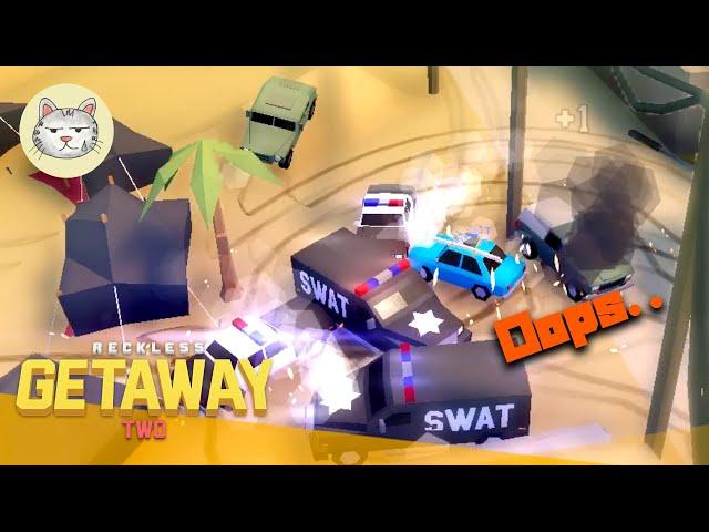 Reckless Getaway 2: All cars in Oasis City Area (part 1) GAMEPLAY