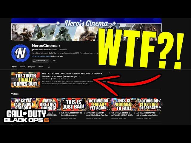 NerosCinema EXPOSED Call of Duty... (Black Ops 6)
