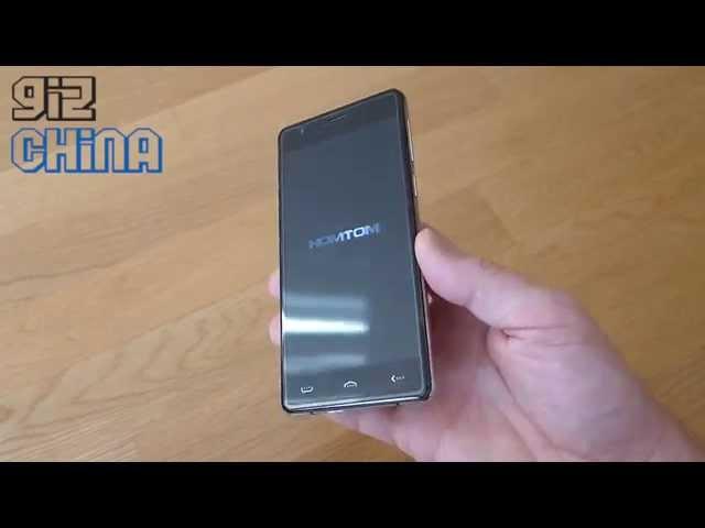 Homtom HT5 Hands on and unboxing