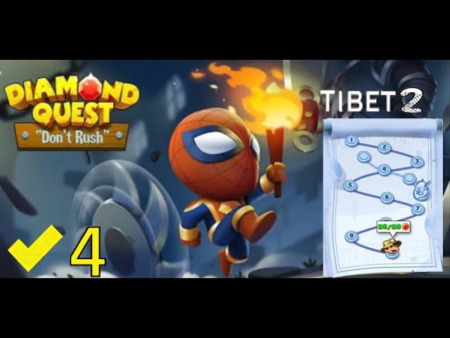 Diamond Quest: Don't Rush! Tibet 2 Stage 4 Secret Exit 1