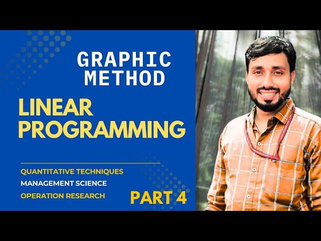 LINEAR PROGRAMMING || GRAPHIC METHOD || MINIMISATION || QT || PART 4 || #video #shortvideo