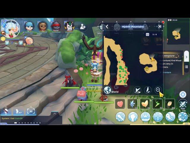 Chest Location at Mjolnir Mountains | Ragnarok M: Classic