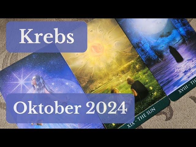  Krebs Oktober 2024 - Großes Glück 