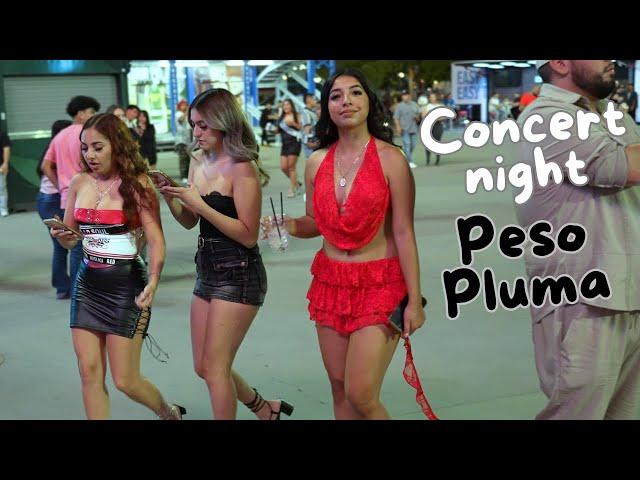 Stunning fashions in Las Vegas, Peso Pluma tour 2024