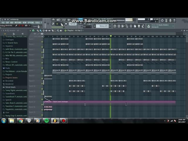 Post Malone - Rockstar (feat. 21 Savage) Instrumental Remake (FLP)