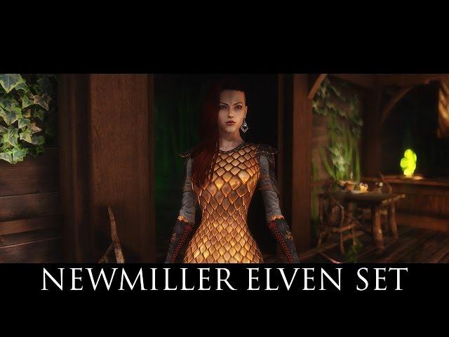 TES V - Skyrim Mods: Newmiller Elven Set