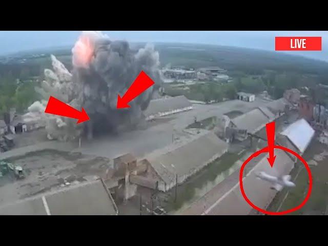 Putin wants to starve the people of Ukraine! The grain warehouse was destroyed by a Russian missile.