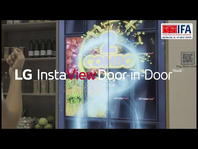 LG at IFA 2019 - LG InstaView Knock! Knock! Market Game