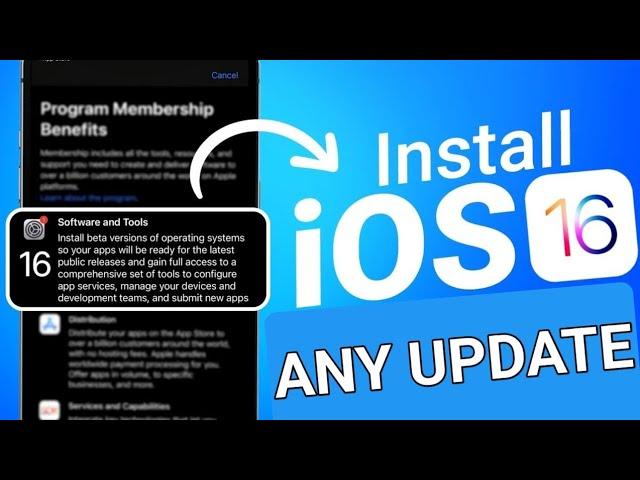 iOS 16 Developer Beta Out Now !! How To Install ( Fix Update Not Showing )