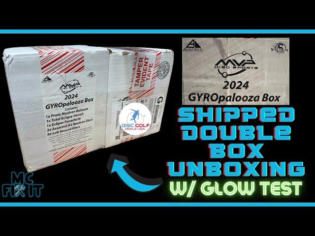 GRYOpalooza 2024 Unboxing a DOUBLE Shipped Box #MVP #discgolf #unboxing #axiom #gyropalooza