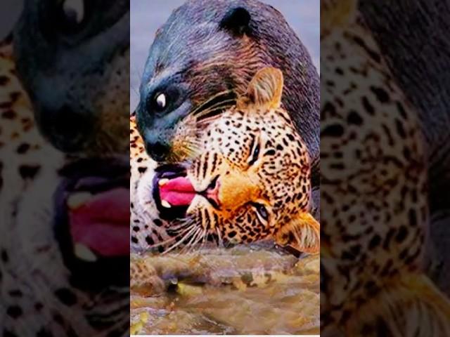 Jaguar vs Otter: Who Wins?! 